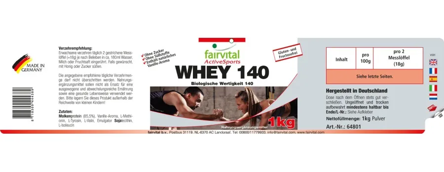 Whey 140 (1kg) - proteína de suero