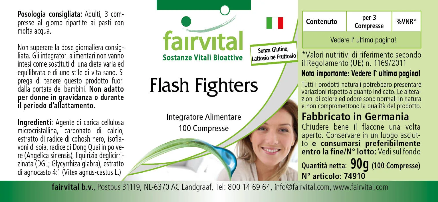 Flash Fighters - 100 comprimidos- Sale - MHD 02/25