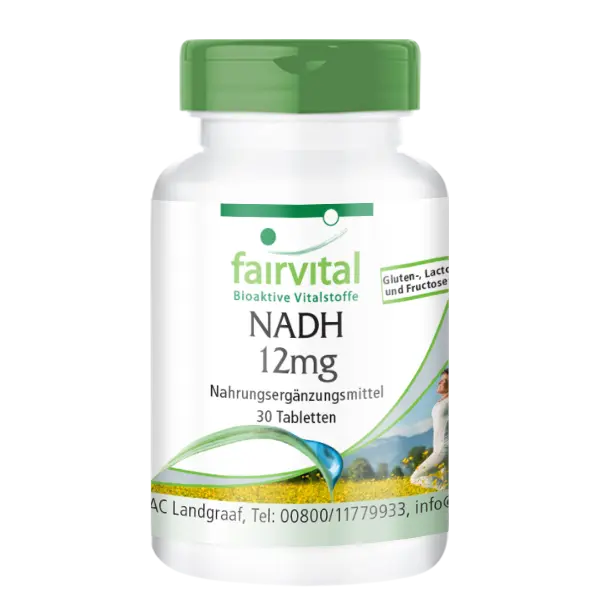 NADH 12mg - 30 Tablets