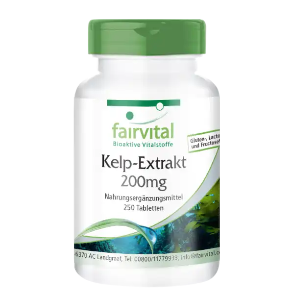 Kelp Extract 200mg - 250 Tablets