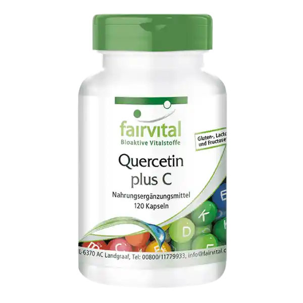 Quercétine plus vitamine C - 120 gélules