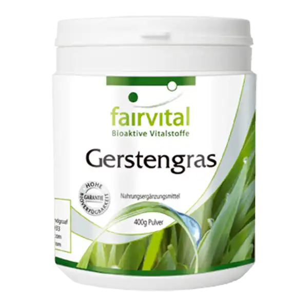 Gerstengras Pulver