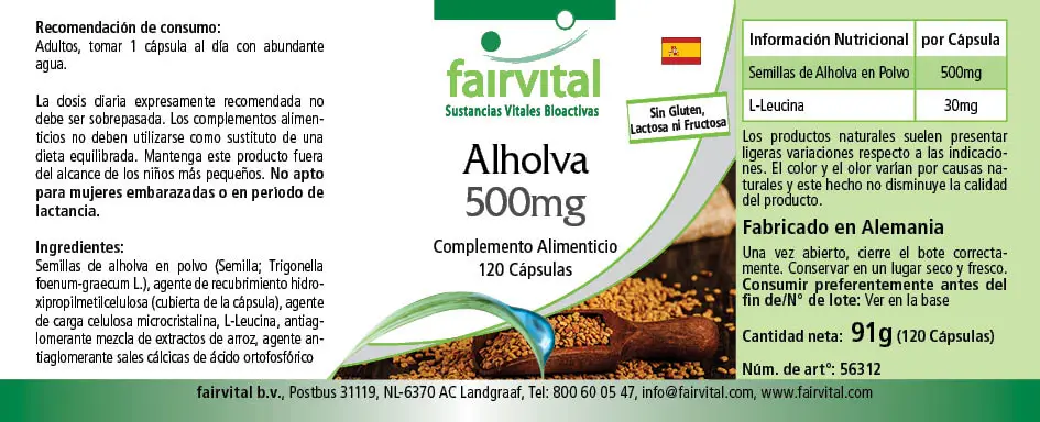 Alholva 500 mg