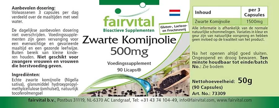 Huile de Nigelle 500mg - 90 LiCaps®