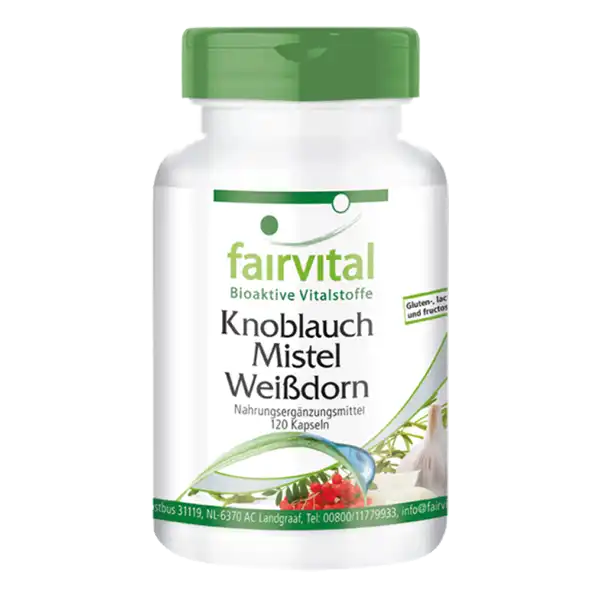 Knoblauch Mistel Weißdorn