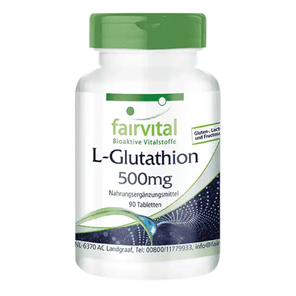 L-Glutathion 500mg - 90 Tabletten