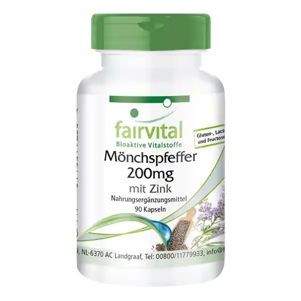 Mönchspfeffer 200mg mit Zink