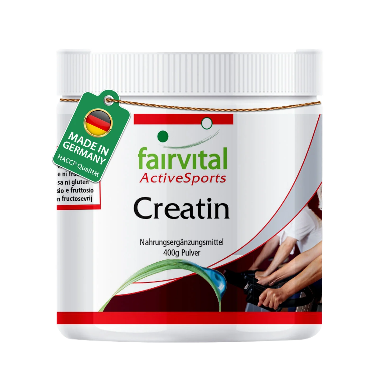 Creatina pura en polvo - 400g