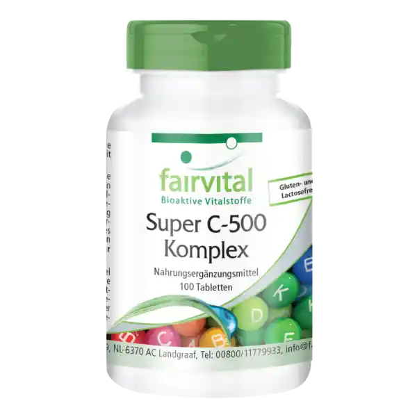 Super C-500 Complex - 100 Tablets