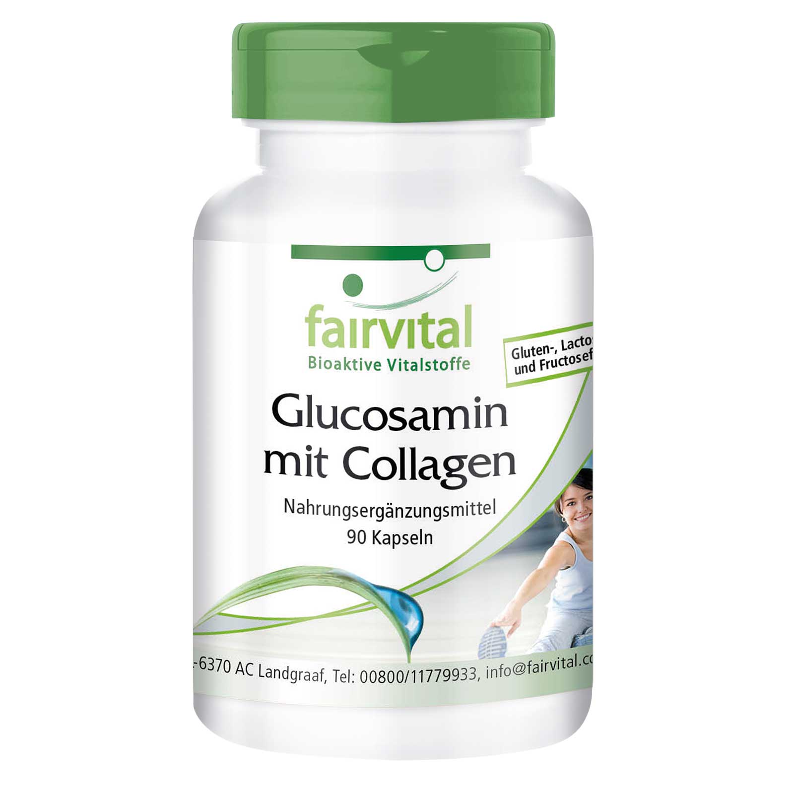 Glucosamina con colágeno - 90 Cápsulas - Sale- MHD 04/25