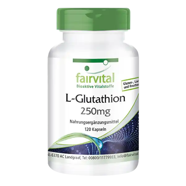 L-Glutathione 250mg - 120 Capsules