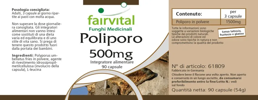 Polyporus 500mg