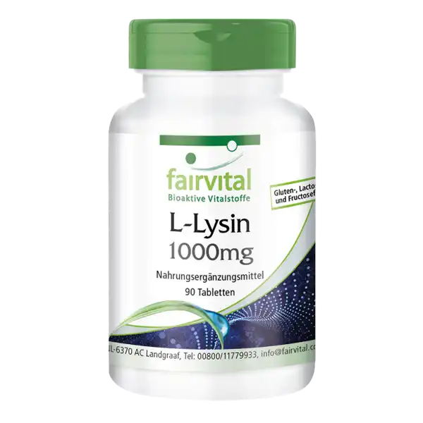 L-Lisina 1000mg - 90 Compresse