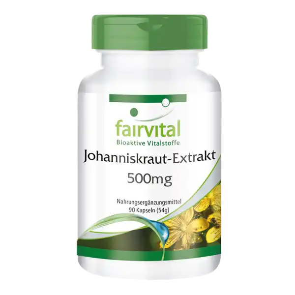 Johanniskraut-Extrakt 500mg mit Hypericin