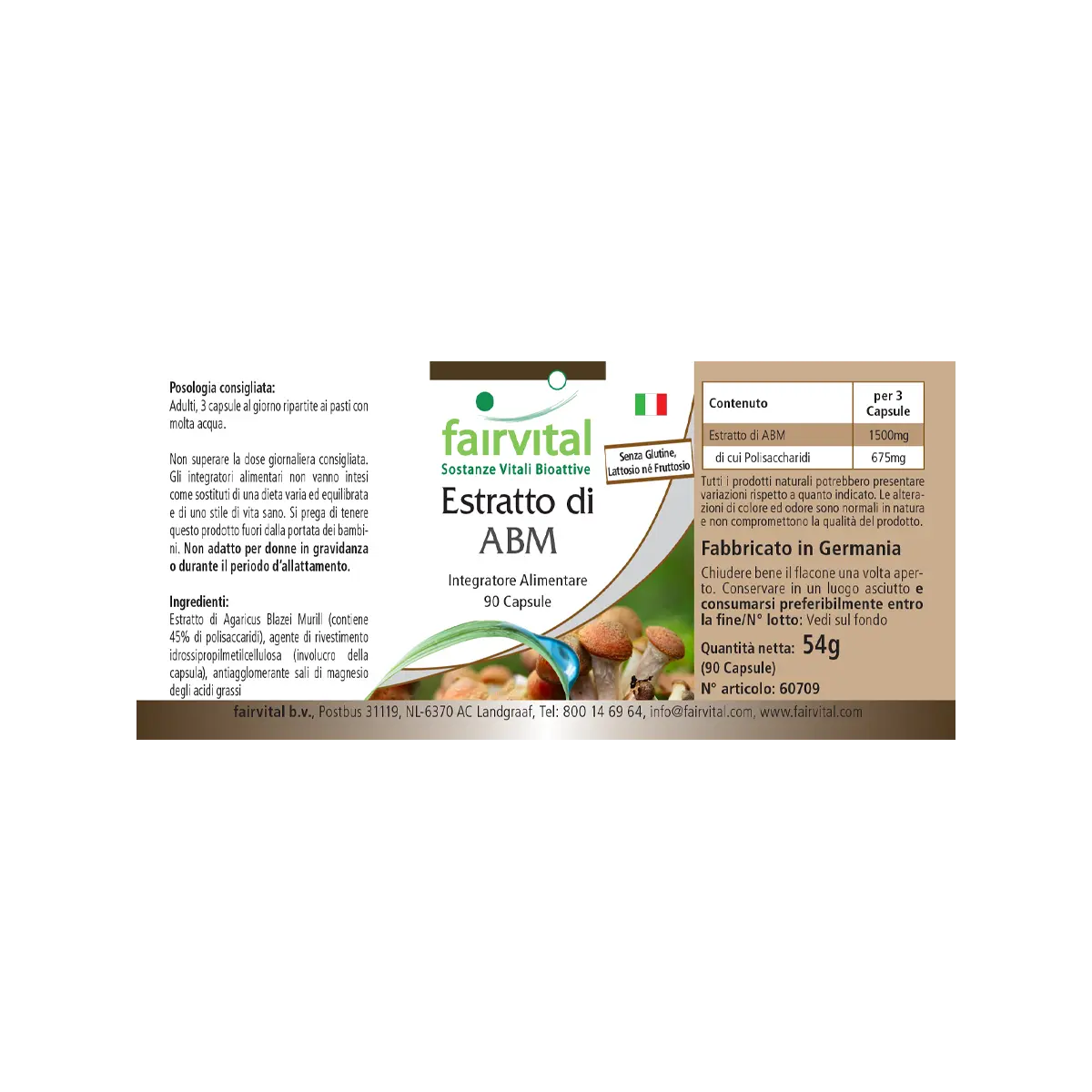 Estratto di ABM – 90 Capsule