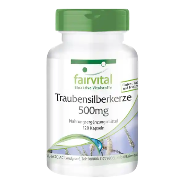 Traubensilberkerze Extrakt 500mg