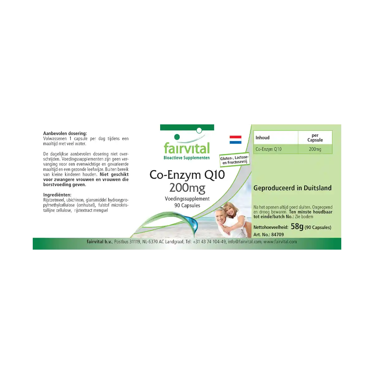 Co-Enzym Q10 200mg - 90 Kapseln