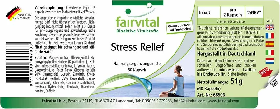 Stress Relief - 60 Capsules