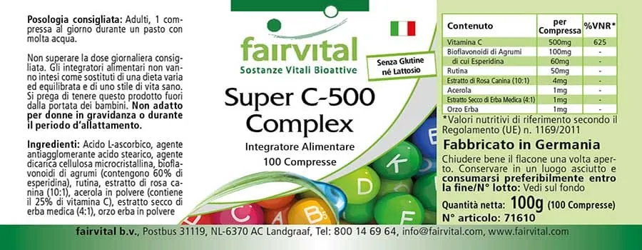 Complexe Super C - 100 comprimés