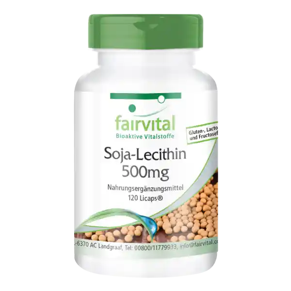 Lécithine de Soja 500mg - 120 LiCaps®