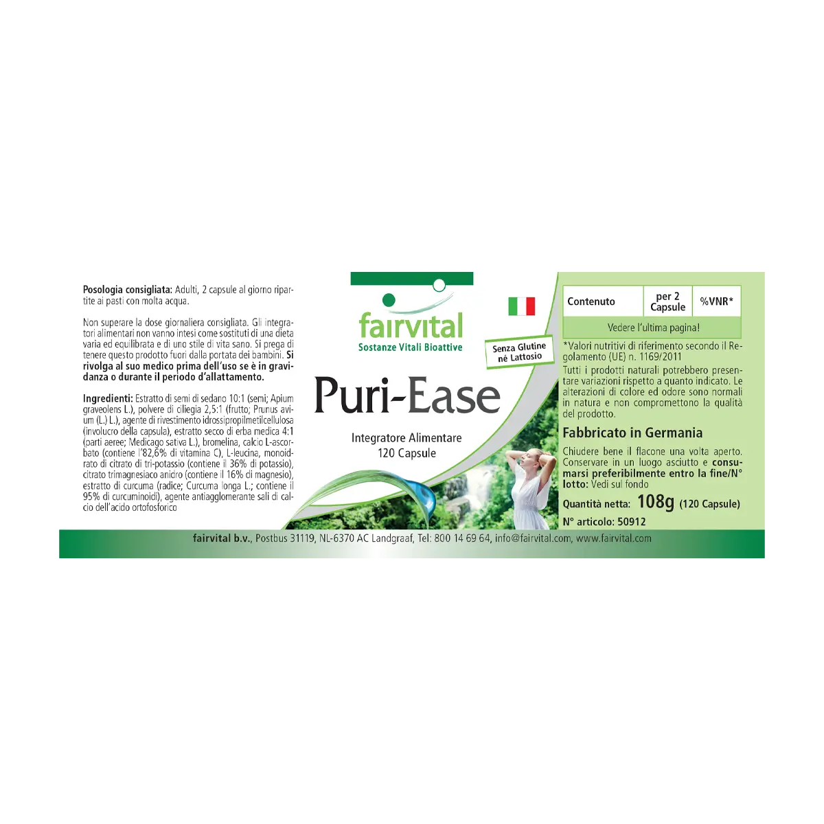 Puri-Ease - 120 Capsules