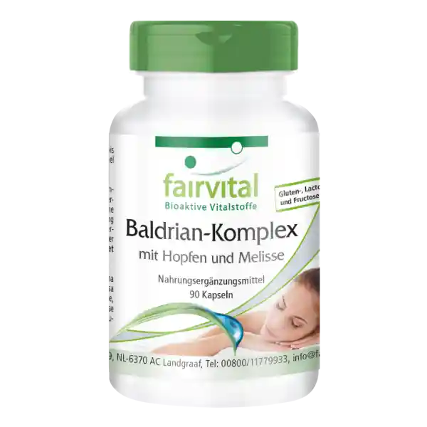 Baldrian Komplex mit Hopfen und Melisse