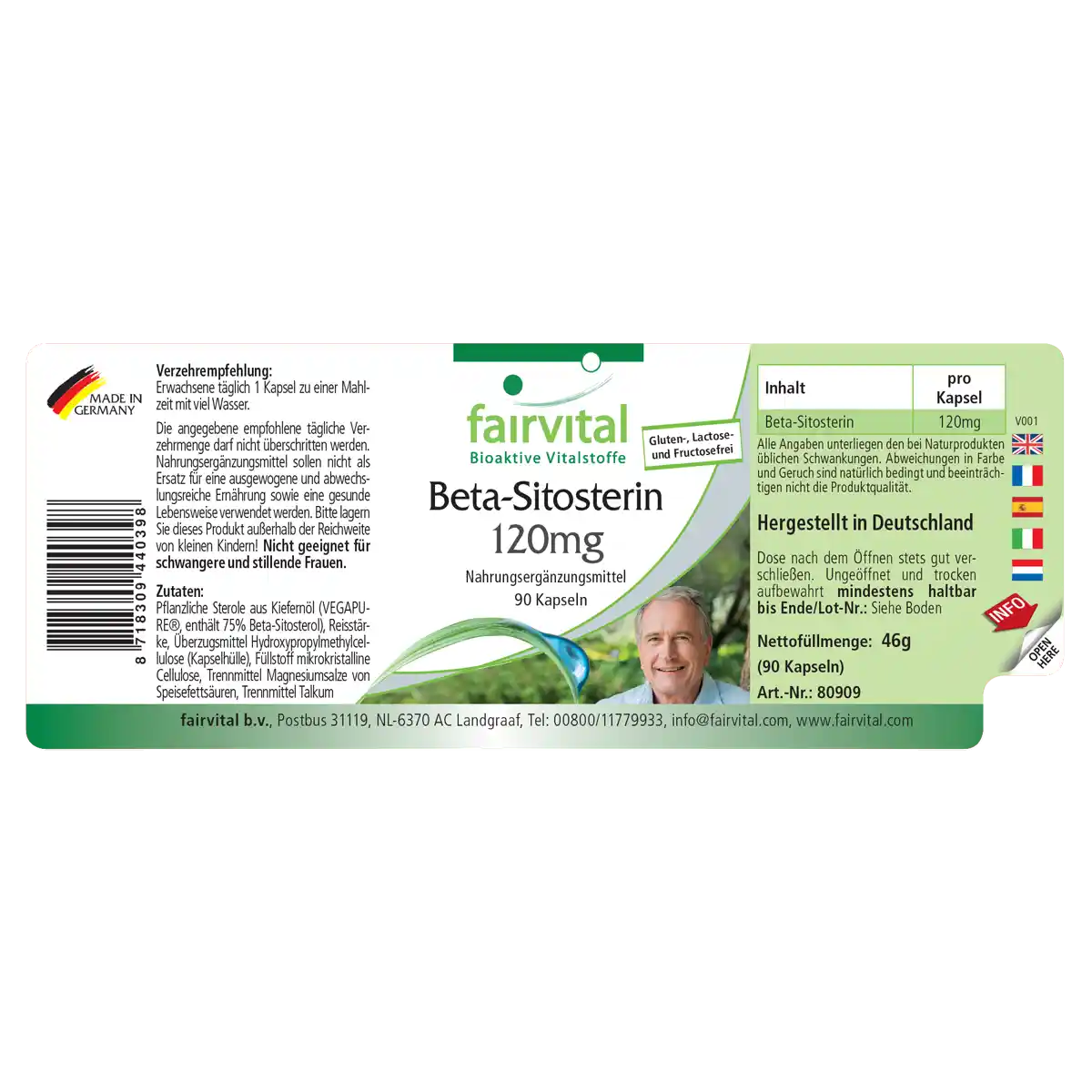 Beta-Sitosterol 120mg - 90 Capsules