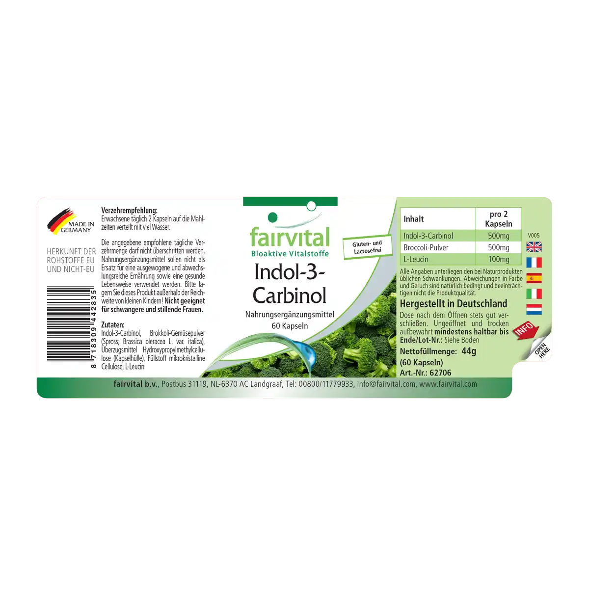 Indole-3-Carbinol - 60 Capsules