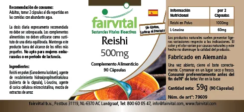 Reishi 500mg