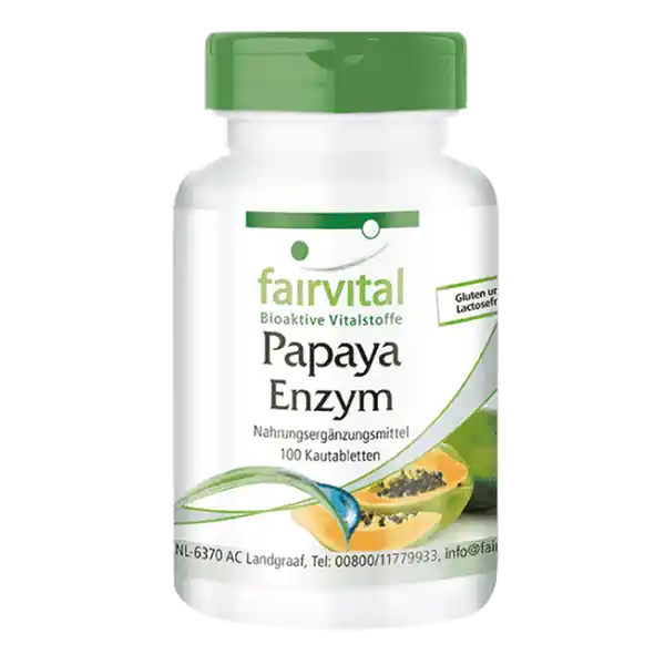 Papaya Enzyme - 100 chewable tablets