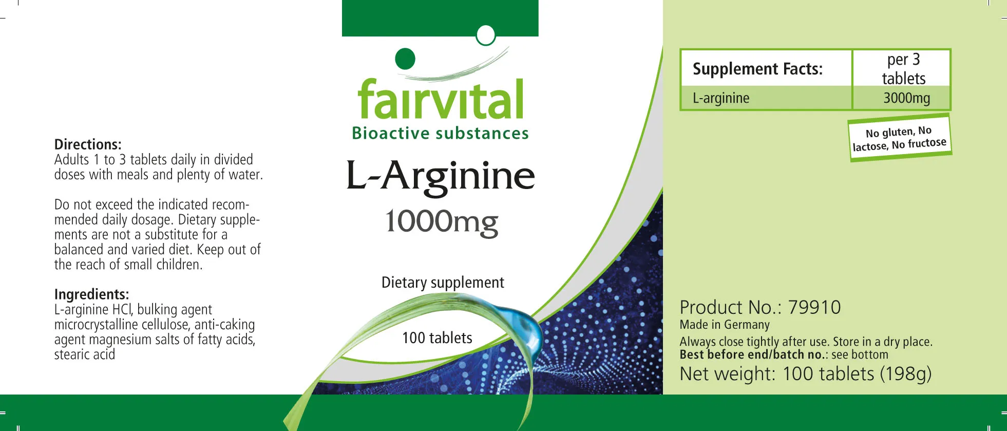 L-Arginin 1000mg