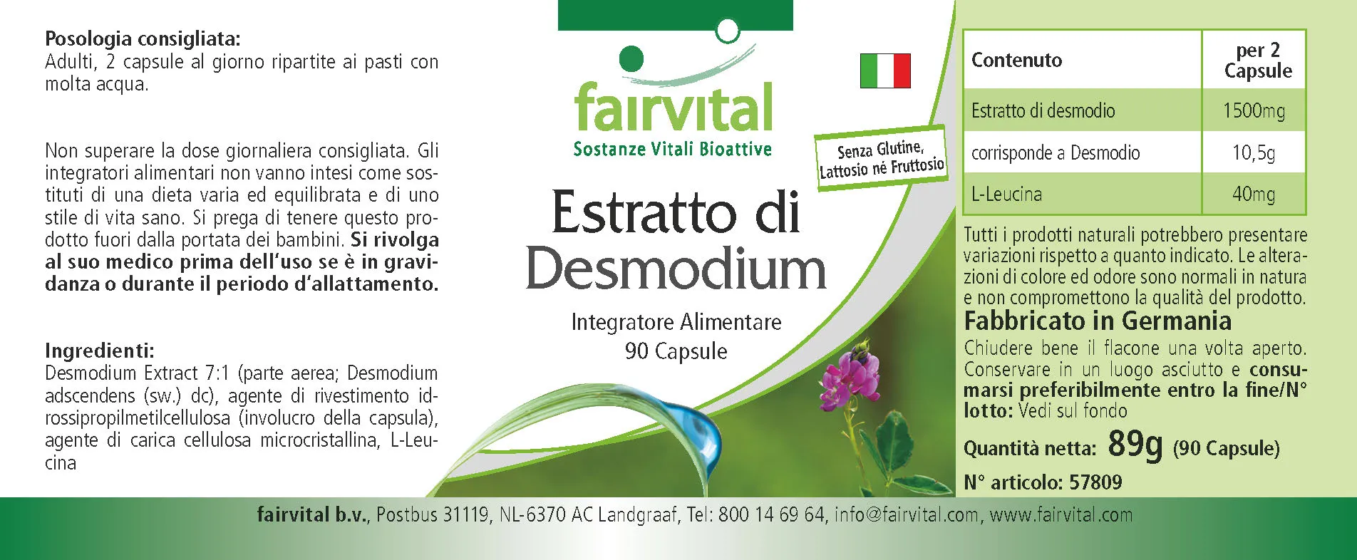 Desmodium Extract - 90 Capsules