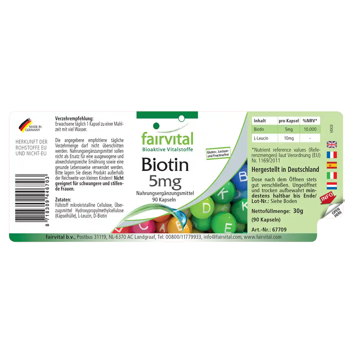 Biotin 5mg