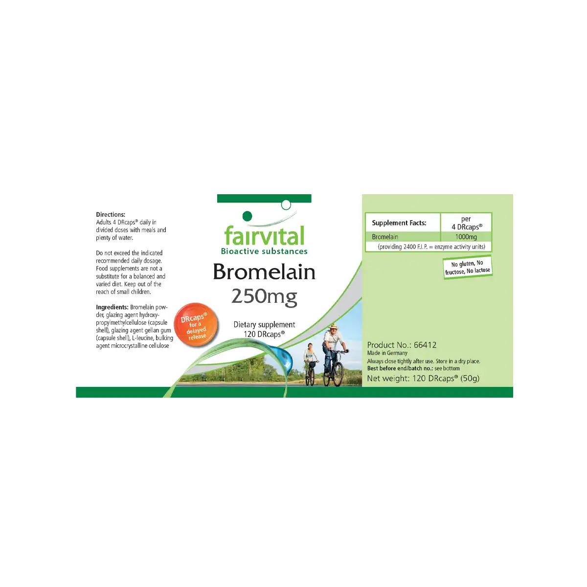 Bromelain 250mg