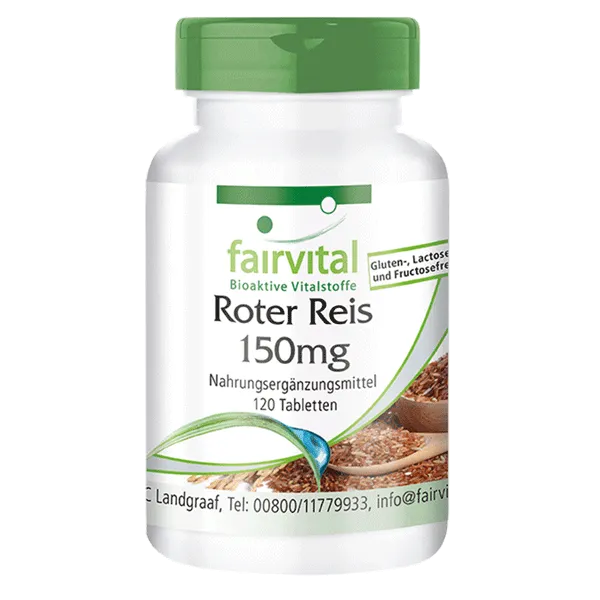 Red Yeast Rice 150mg - 120 Tablets