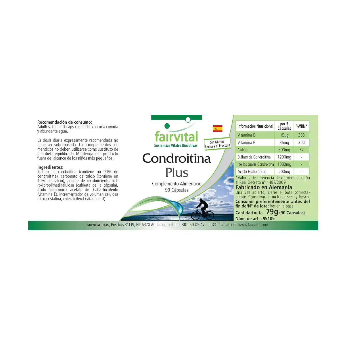 Condroitina plus – 90 capsule