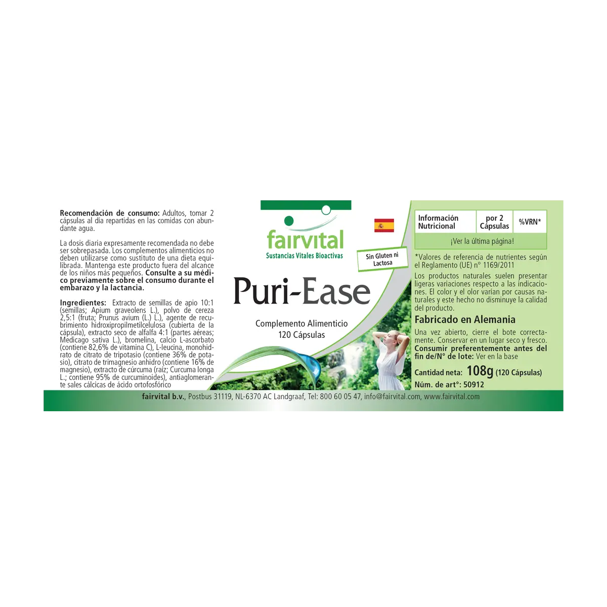 Puri-Ease - 120 Capsules