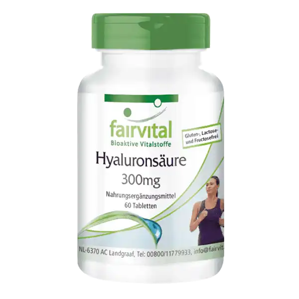 Hyaluronic Acid 300mg - 60 Tablets