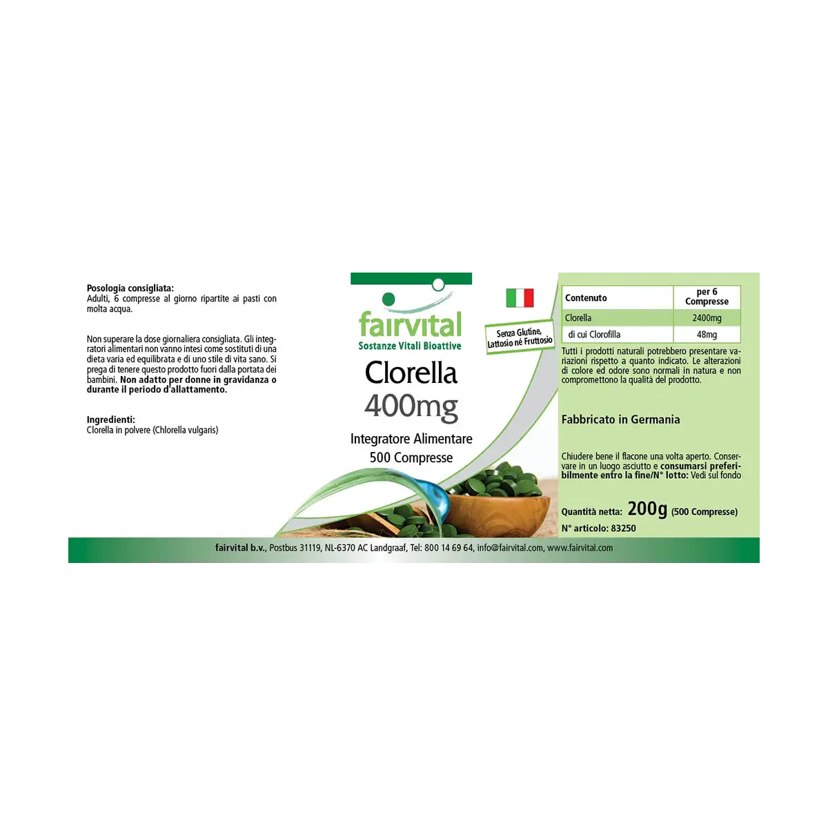 Chlorella 400mg