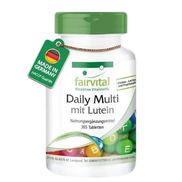 Daily Multi mit Lutein 365 Tabletten