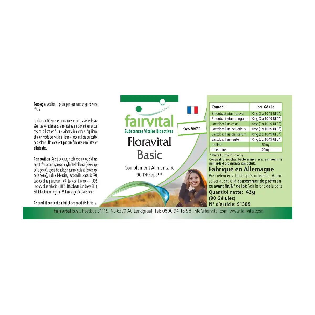 Floravital Basic – 90 DRcaps®