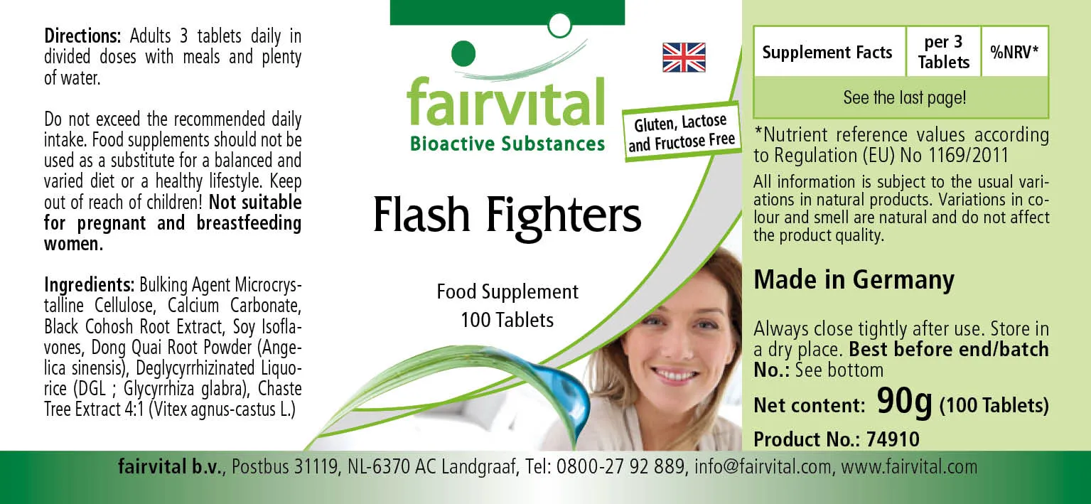 Flash Fighters - 100 compresse - Sale - MHD 02/25