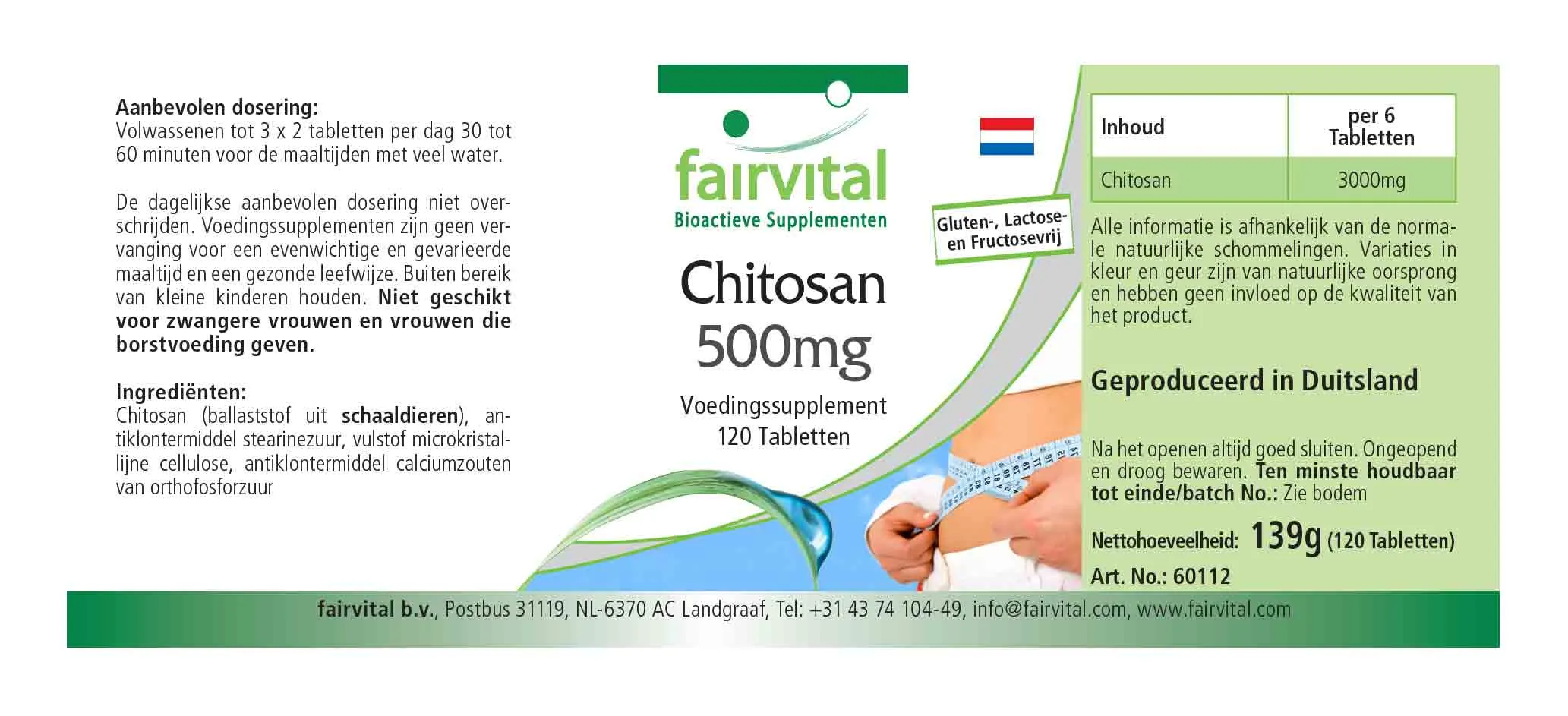 Chitosan 500mg