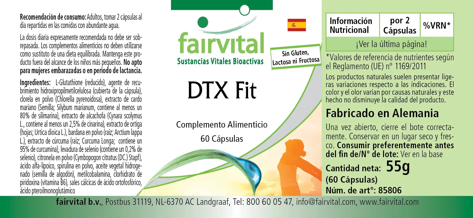 DTX Fit – 60 cápsulas