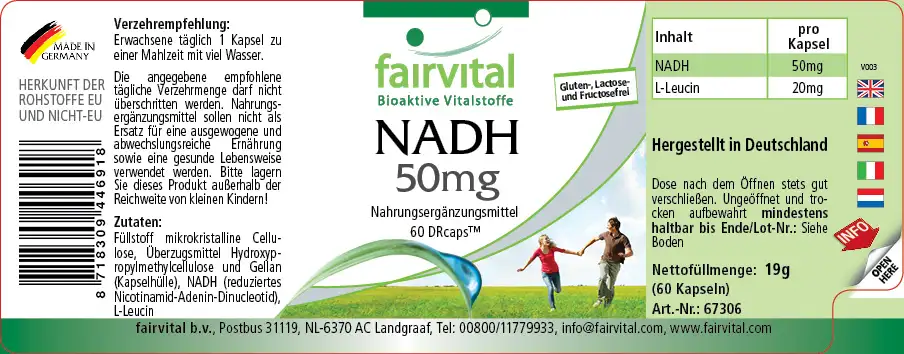 NADH 50mg