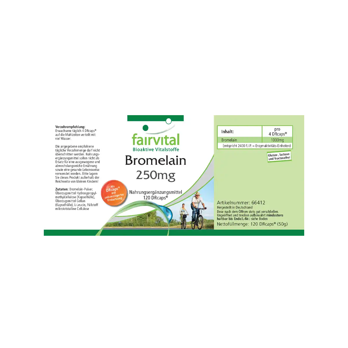 Bromelain 250mg