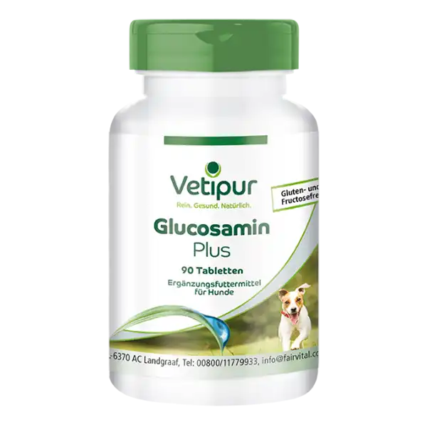 Glucosamina Plus - 90 comprimidos para perros | Vetipur