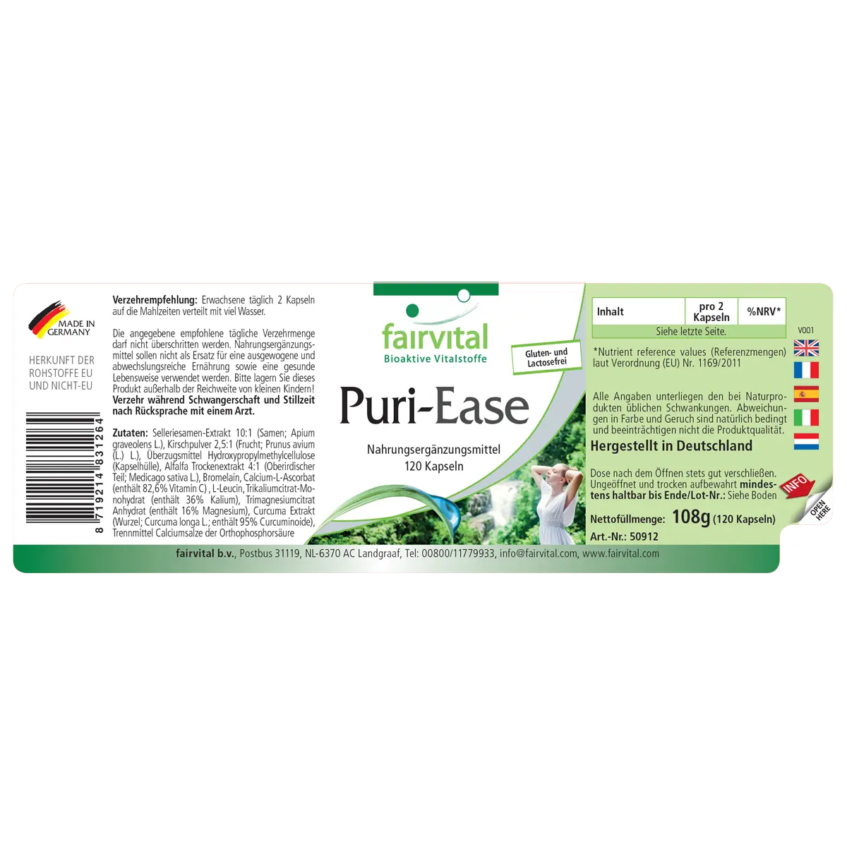 Puri-Ease - 120 Capsules