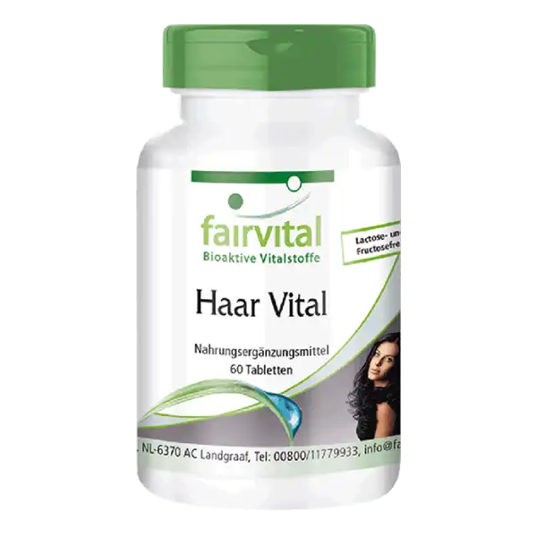 Haar Vital - Vitaminas para el cabello 60 comprimidos