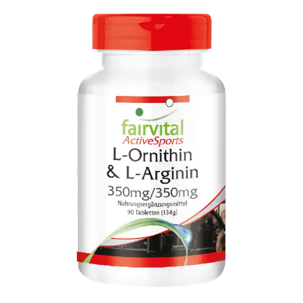 L-Ornithin & L-Arginin 350mg/350mg